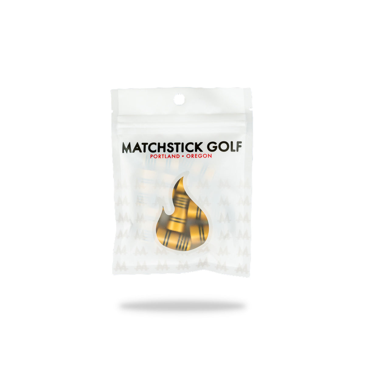golden bee golf club ferrules in bag