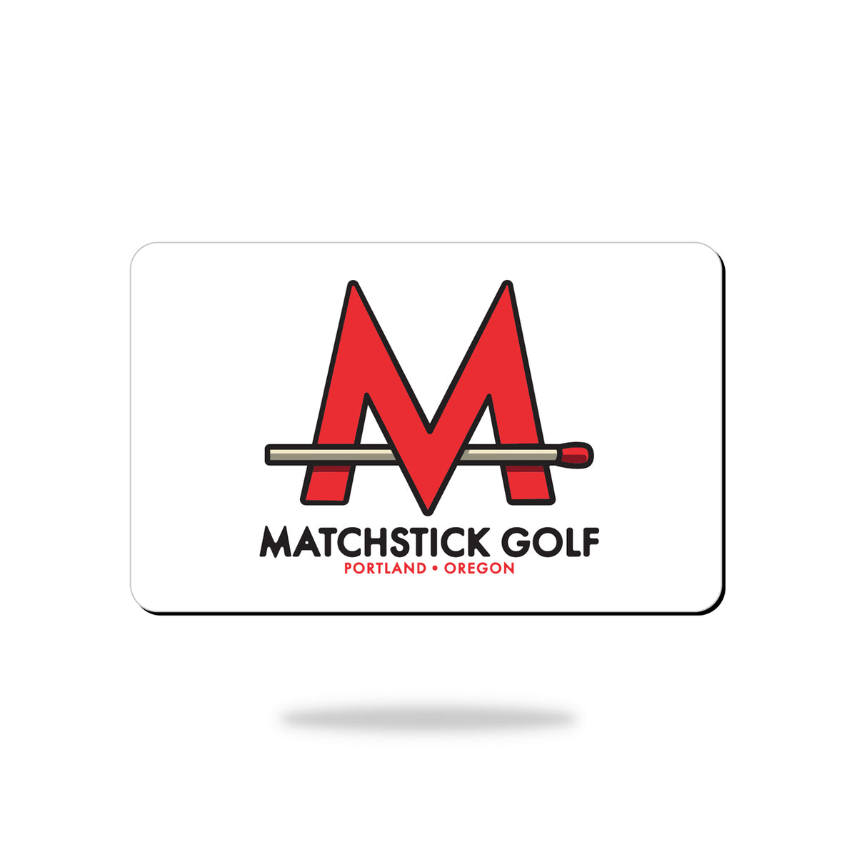 Matchstick Golf Gift Card