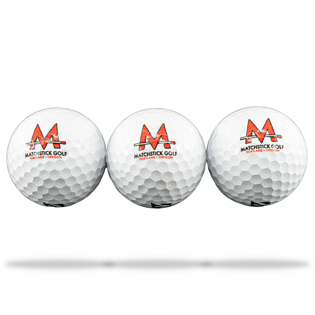 matchstick golf balls bridgestone rxs three balls photo